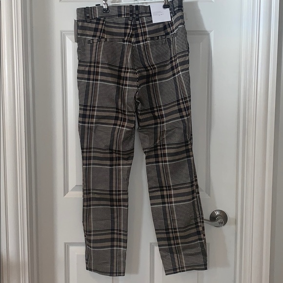 H&M plaid pull on pants - Picture 2 of 3